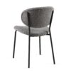 Boucle Dining Chairs, Dining Chairs With Metal Legs For Dining Room, Kitchen, Living Room (Set of 2) - Gray - Image 6