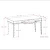 Harper - Small Desk - Walnut Brown - Image 9