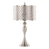 Ashland - Contemporary Table Lamp Laser Cut (Set of 2) - Nickel / Light Gray - Image 2