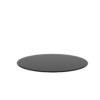 24" Round Tempered Glass Table Top Glass 1 / 4" Thick Round Polished Edge - Black - Image 9