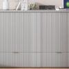 Full Size Murphy Bed With Drawer And A Set Of Sockets & USB Ports, Pulley Structure Design - Gray - Image 20