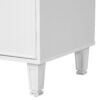 Solid Wood And 24" Bathroom Vanity With Sink, Deep Drawer, Door Shelf, 2 Tier Basket - White - Image 21