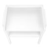 Accent Table, Side Contemporary & Versatile Placement - White - Image 3
