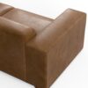 Rex - 2 Seater Sofa And Ottoman - Brown - Image 9