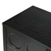 Stylish Storage Cabinet Sideboard With Unique Geometric Circle Door Design - Black - Image 18