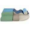 Soft Climb And Crawl Foam Playset 6 In 1, Soft Play Equipment Climb And Crawl Playground For Kids, Kids Crawling And Climbing Indoor Active Play Structure - Colorful - Image 11