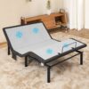 Ergonomic Queen Size Adjustable Bed, Zero Gravity Base - Gray - Image 2