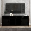 Urban Loft - TV Stand Console For TVs Up To 95" - Mocha - Image 2