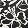 Luxury Storage Ottoman With Floral Patterned Fabric, Soft Close Hinges, Multi Functional Footrest & Seat - Black Floral / White - Image 7