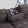 Territory - Pull Out Sofa Bed - Dark Gray - Image 9