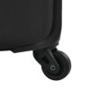Softside Luggage Expandable 3 Piece Set Suitcase Upright Spinner Softshell Lightweight Luggage Travel Set - Black - Image 11