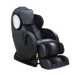 Pacari - Synthetic Leather Power 2D Massage Chair - Black