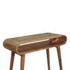 Amaya - Nordic Style Console Table - Beige Brown - Image 5