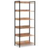 Kelsey - Large Bookshelf - Natural - Image 2