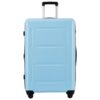2 Piece Luggage Set With Bags Expanable Spinner Wheels ABS Lightweight Suitcase With Tsa Lock 20" / 28" - Light Blue - Image 18
