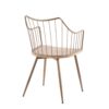 Winston - Farmhouse Chair - Antique Copper / White Washed - Image 3