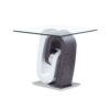 Rocky - End Table - White / Gray - Image 2