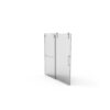 Frameless Shower Door, Sliding Shower Door, Premium 5 / 16" (8 Mm) Thick Tempered Glass Shower Enclosure With Towel Bar, Double Side Easy Clean Coat, Finished With Buffer - Brushed Nickel - Image 24