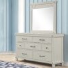 7 Drawer Dresser - White - Image 6