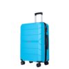 Hardshell Suitcase Spinner Wheels Pp Luggage Sets Lightweight Suitcase With Tsa Lock, 3 Piece Set (20/24/28) - Light Blue - Image 10