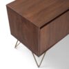 Hunter - TV Media Stand - Umber Brown Stain - Image 2