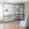 Adela - French Country Bookcase Display Storage Shelf Etageres - Antique White - Image 9