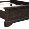 King Sleigh Bed - Mahogany - Image 6