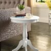 Alger - Accent Table - White - Image 5