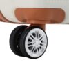 Hardshell Luggage Sets 3 Piece Carry - On Suitcase Double Spinner Wheels With Tsa Lock - White - Image 19