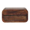 Avora - Mini Wall Mounted 1 Drawer Nightstand - Beige Brown - Image 8