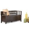 Acadian - Entryway Storage Bench - Brunette Brown - Image 8