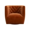 Delaney - Swivel Chair - Burnt Orange - Image 10