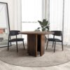 Alden - Round Dining Table - Walnut - Image 4