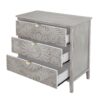 3 Drawer Cabinet, American Furniture, Suitable For Bedroom, Living Room - Light Gray - Image 14