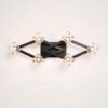 6 Light Crystal Ceiling Light For Dining Room, Modern Ceiling Lamp With Light Fixture For Farmhouse Entryway Living Room (6*G9 Bulbs Included) - Matte Black - Image 13