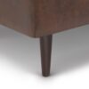 Shay - Mid Century Small Coffee Table Storage Ottoman - Distressed Chestnut Brown - Image 4