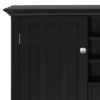 Bedford - Sideboard Buffet And Wine Rack - Black - Image 7