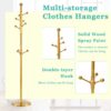 Modern Stainless Steel Spray Painted Hanger With Reinforcement 72" Raised Design Optional - Gold - Image 6