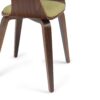 Lowell - Bentwood Dining Chair - Acid Green / Dark Brown - Image 5
