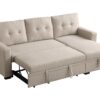 Elegant Storage Sofa - Beige - Image 9