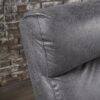 Alma - Contemporary Upholstered Loveseat Recliner - Slate - Image 8