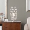 Crystal - Buds Contemporary Uplight Lamp - Polished Nickel / Clear Crystal - Image 5