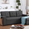 3 Piece Upholstered Sectional - Dark Gray - Image 19