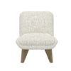 Emerse - Armless Accent Chair - White - Image 3