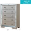Elegant Storage Chest - Pearled - Image 8