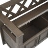 Amherst - Entryway Storage Bench - Farmhouse Gray - Image 6