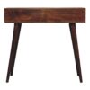 T Bar Console Table, 2 Drawers - Chestnut - Image 5