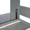 Queen Size Murphy Wall Bed With Sofa - Gray - Image 11