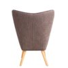 Accent Chair With Ottoman, Living Room Chair And Ottoman Set, Comfy Side Armchair For Bedroom, Creative Splicing Cloth Surface - Colorful - Image 5