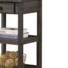 Arine - Console Table With Drawer And Shelves - Gray - Image 2